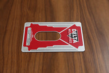 Load image into Gallery viewer, Delta Milwaukee Triple Duty Grinder Switch Plate Badge
